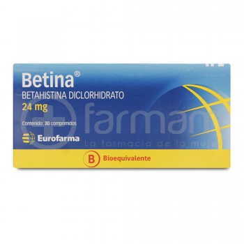 Betina Comprimidos 24mg. 30