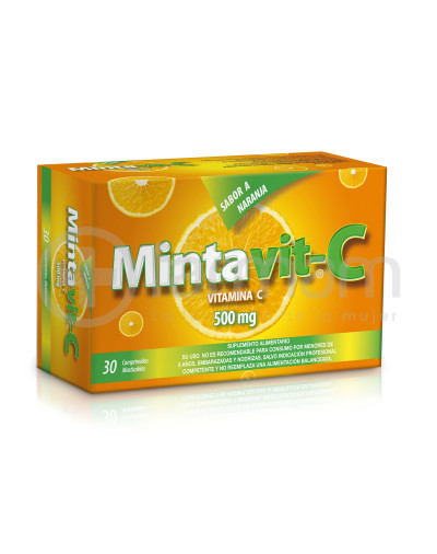 Mintavit-C Comprimidos Masticables 500mg X 30