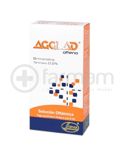 Agglad Ofteno Solucion Oftalmica 0,2% C/Frasco Gotero 5ml