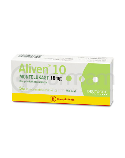 Aliven 10 Comprimidos Masticables 10mg.28