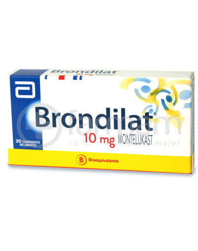 Brondilat Comprimidos Recubiertos 10mg 30