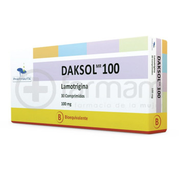 Daksol Comprimidos 100mg.28