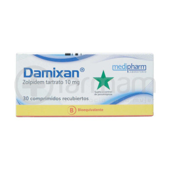 Damixan Comprimidos Recubiertos 10 mg 30