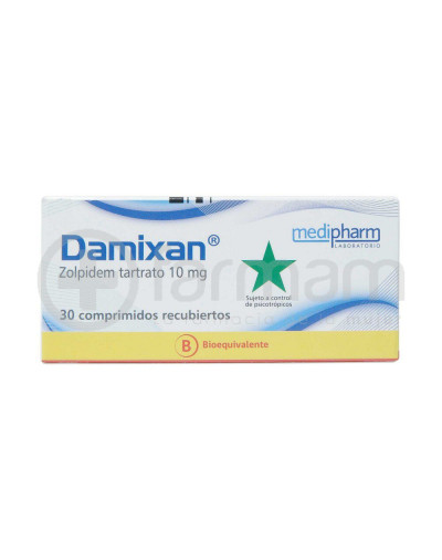 Damixan Comprimidos Recubiertos 10 mg 30