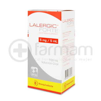 Lalergic Forte Solucion Oral 5mg/5ml.100ml