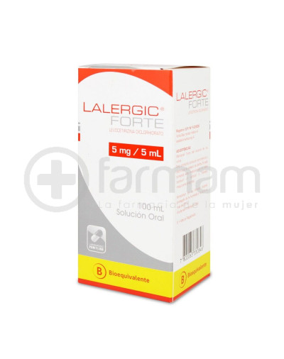 Lalergic Forte Solucion Oral 5mg/5ml.100ml