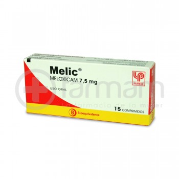 Melic Comprimidos 7,5 mg 15