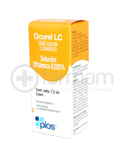 Ocurel Lc Solucion Oftalmica Esteril 0,025% 7,5ml Ocurel Lc Solucion Oftalmica Esteril 0,025% 7,5ml