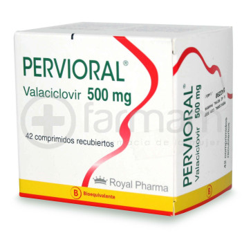 Pervioral Comprimidos Recubiertos 500 mg 42 Pervioral Comprimidos Recubiertos 500 mg 42
