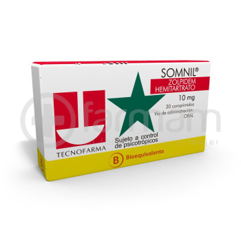 Somnil Comprimidos 10 mg 30