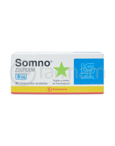 Somno Comprimidos Recubiertos 5 mg 30