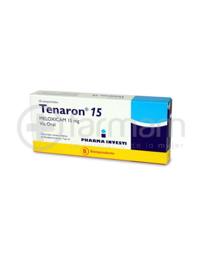 Tenaron Comprimidos 15,0 mg 10 Tenaron Comprimidos 15,0 mg 10