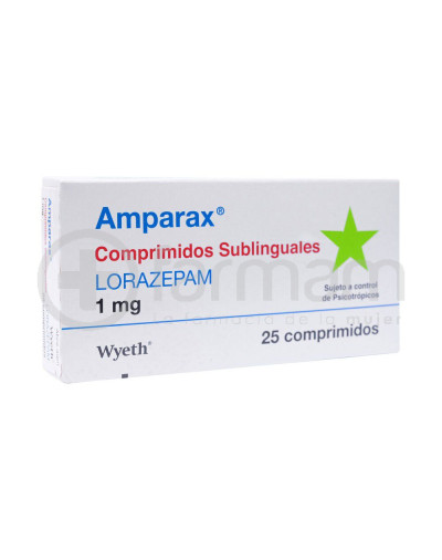 Amparax Comprimidos Sublinguales 1mg 30