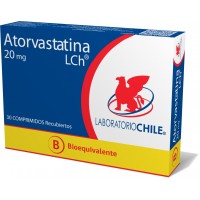 Atorvastatina Bioequivalente Comprimidos Recubiertos 20mg.30