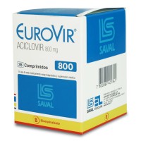 Eurovir Comprimidos 800 mg 35 Eurovir Comprimidos 800 mg 35