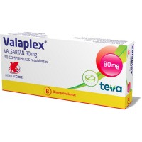 Valaplex Comprimidos Recubiertos 80 mg 30