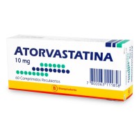 Atorvastatina Bioequivalente Comprimidos Recubiertos 10mg.60