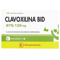 Clavoxilina Bid 875/125 Comprimidos Recubiertos 14