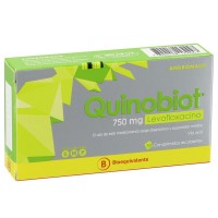 Quinobiot Comprimidos Recubiertos 750mg 10