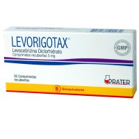 Levorigotax 5mg Comprimidos Recubiertos.30