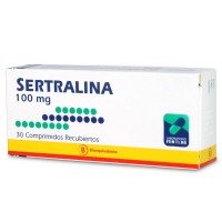 Sertralina Bioequivalente Comprimidos Recubiertos 100mg.30