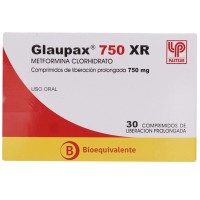Glaupax 750 Xr Comprimidos De Liberacion Prolongada 750mg .30