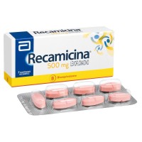 Recamicina Comprimidos Recubiertos 500 mg 7
